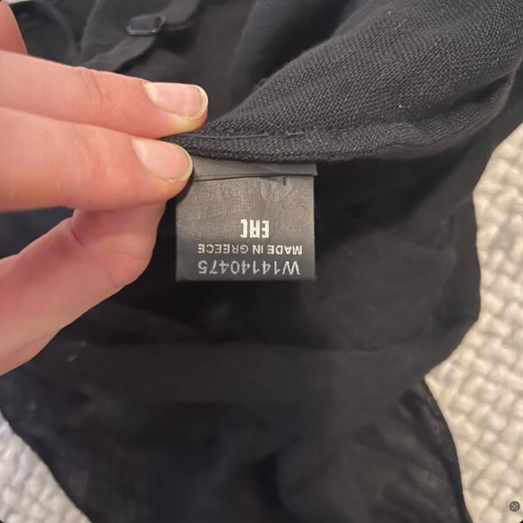 Maurizio Mykonos Linen Scoop Neck Top - Picture 6 of 6